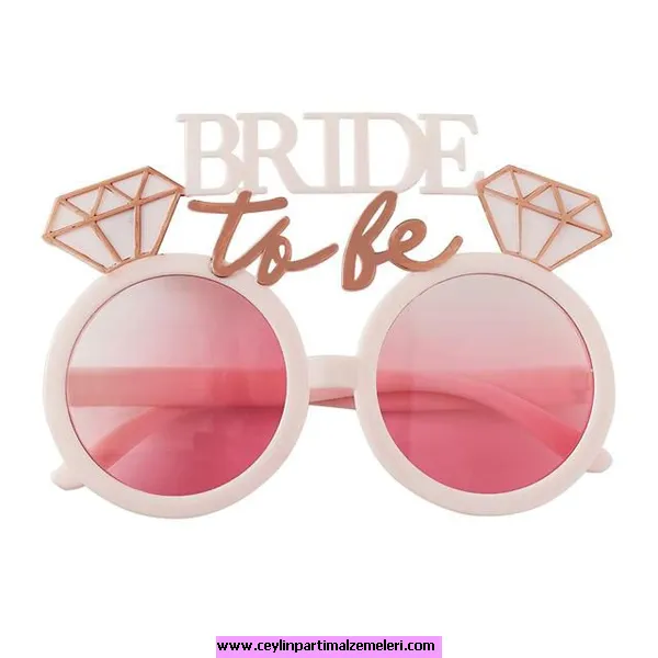 Bride to Be Lüks Elmas Temalı Gözlük